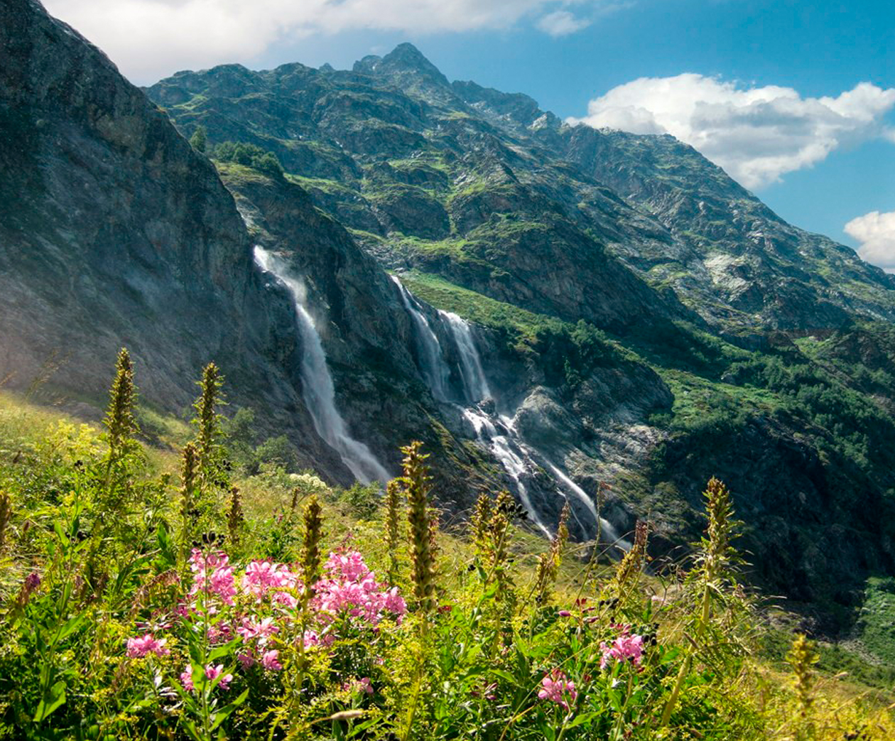 Софийские водопады Архыз фото